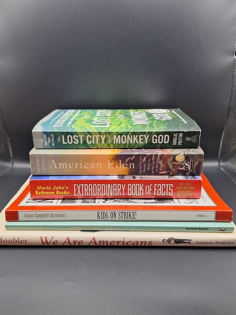 Nonfiction History Trivia Book Lot 6 Exploration Extraordinary Book of Facts